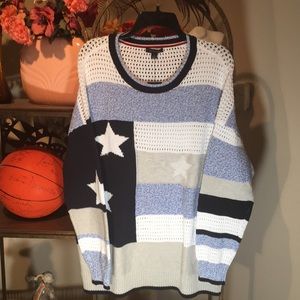 NWT Tommy Hilfiger Knit Pullover Sweater Women’s L
